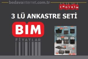 Bim 3 lü Ankastre Set Fiyatı 2022 Kumtel Ankastre Set