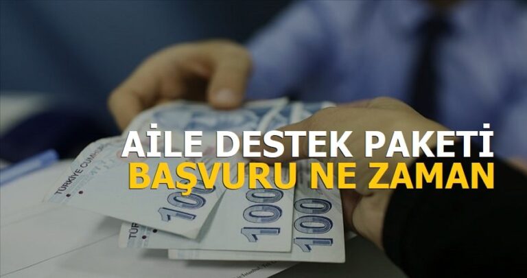 Aile Destek Paketi Nasıl Başvurulur Yaşam