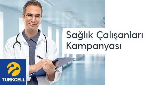 Turkcell Sağlıkçılara 500 Dakika ve 5 GB Alma