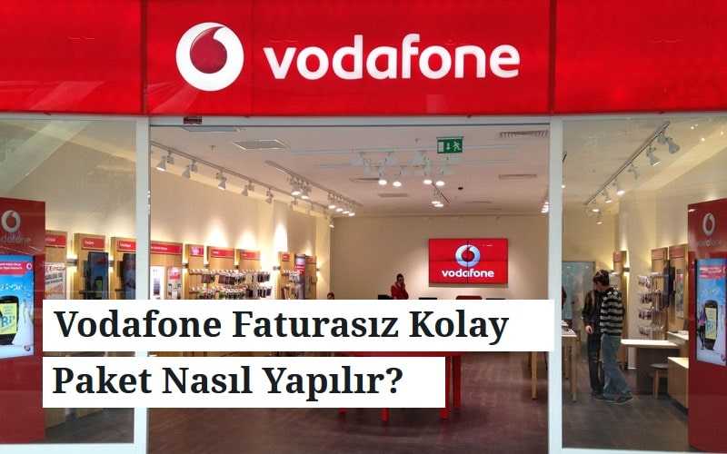 Vodafone Kolay Paket Yükle 2021 Bedava