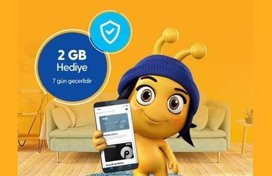 Kart Kayıt 2 GB Hediye İnternet Kampanyası