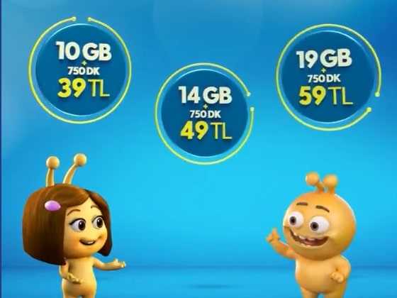 Turkcell Faturasız Hat Hoşgeldin Paketleri