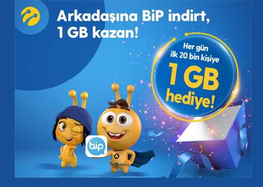 BiP İndir Bedava İnternet Al