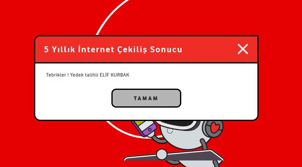 Vodafone Seviyorum Testi 2021 Bedava