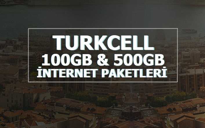 Turkcell Faturalı Yıllık İnternet Paketleri