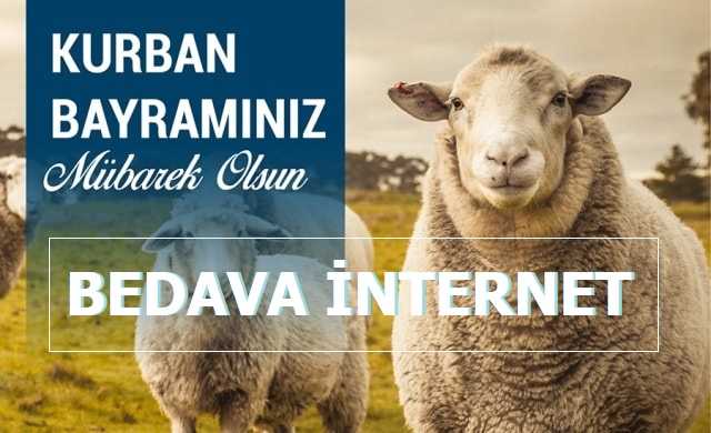 Turkcell Kurban Bayramı Bedava İnternet - 2020 Temmuz