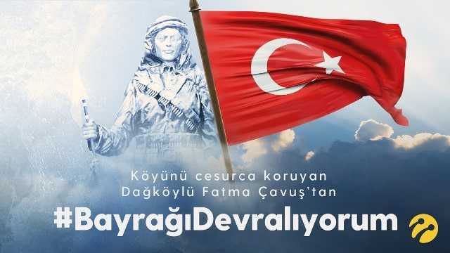 Turkcell 30 Ağustos Bayrağı Devralıyorum Reklamı