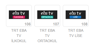 Turkcell tv eba kaçıncı kanalda ve hangi kanallar