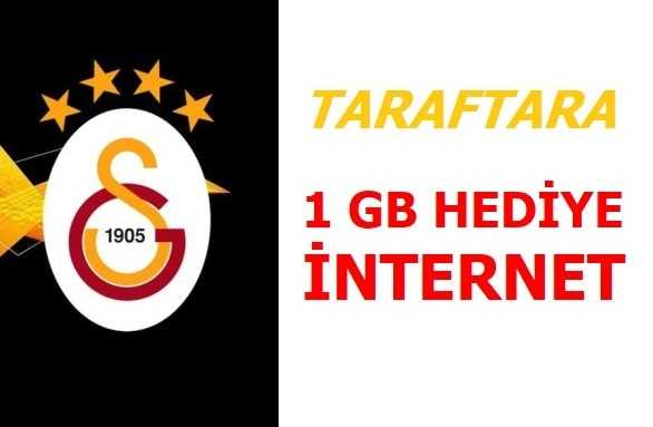 Galatasaray Gol Attıkça Sen İnternet Hediyesi Kazan