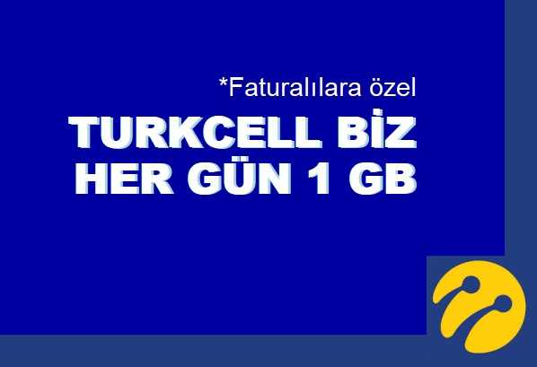Turkcell Biz Günlük 1 GB Bedava İnternet