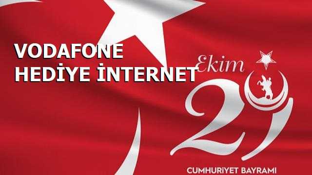 Vodafone 29 Ekim Bedava İnternet Nasıl Alınır?