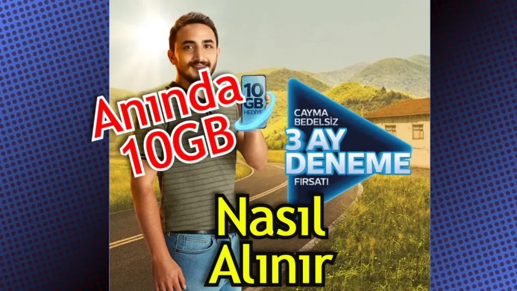 Türk Telekom 10 GB İnternet Hediye
