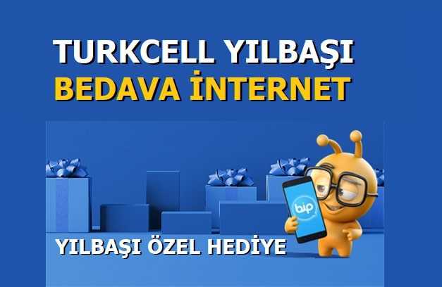 Turkcell Yılbaşı Bedava internet 2021