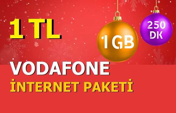 Vodafone 1 GB İnternet 1 TL Nasıl Yapılır 2021