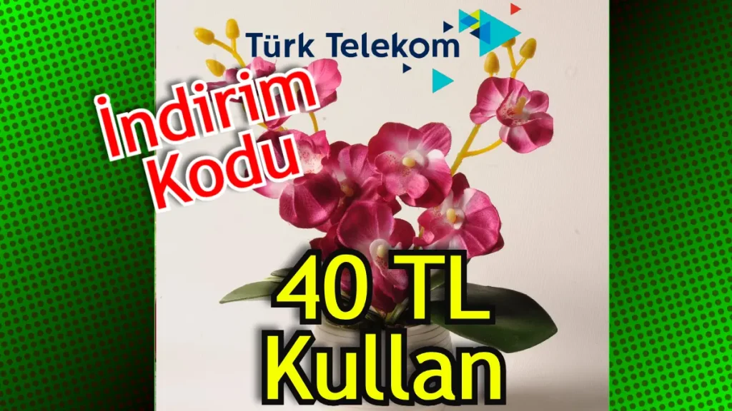 Türk Telekom Çiçek Sepeti Kodu