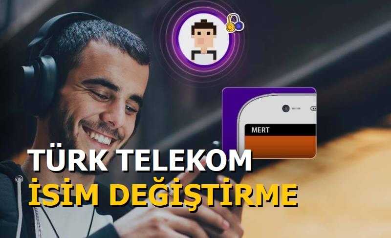 Türk Telekom Yazısını Değiştirme