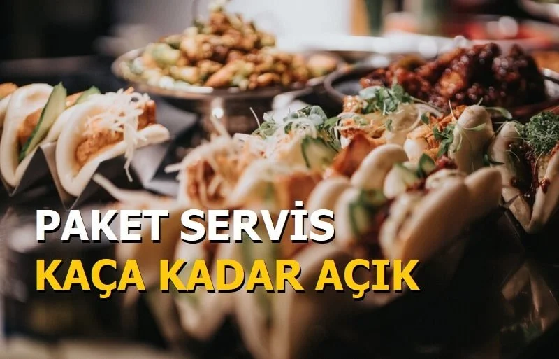 Paket servis saatleri kaça kadar açık