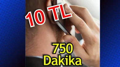 Vodafone 10 tl 750 dk