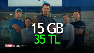 Türk telekom 15 gb 35 tl nasıl yapılır