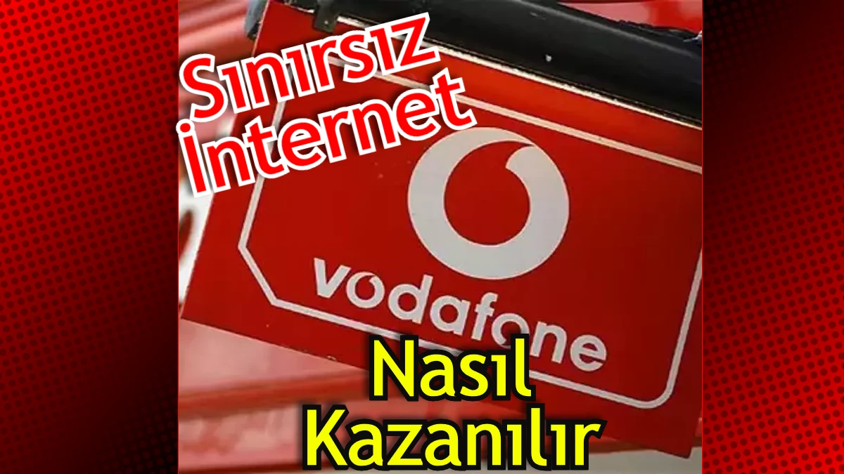 Vodafone 4. 5g bedava internet