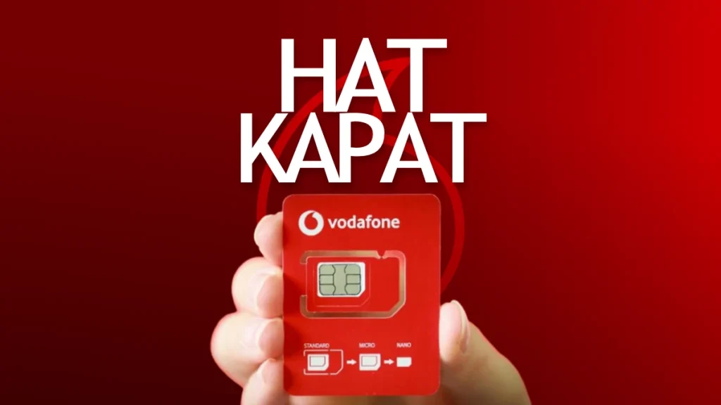 Vodafone Hat Kapatma E-Devlet