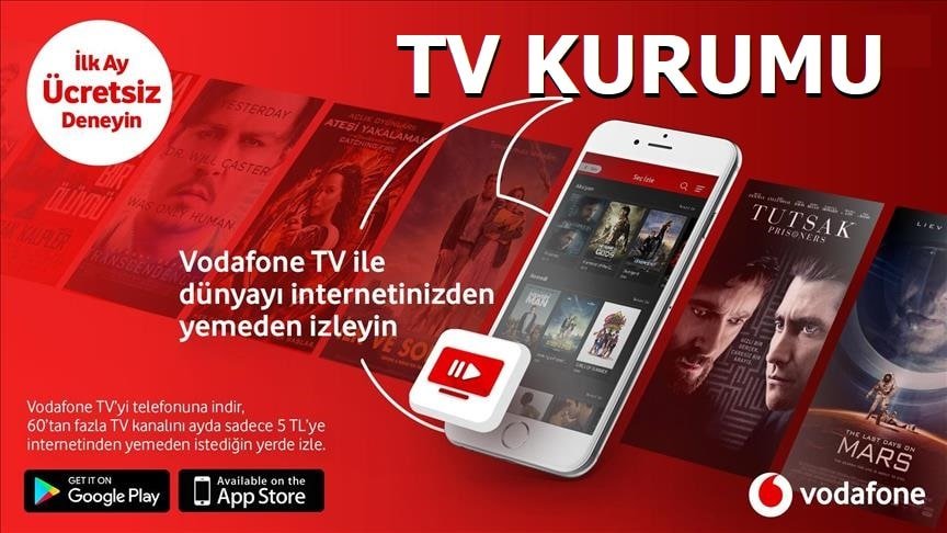 Vodafone TV Televizyona Nasıl Kurulur?