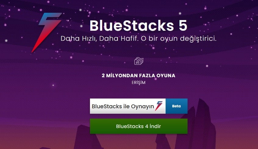 BlueStacks uygulaması