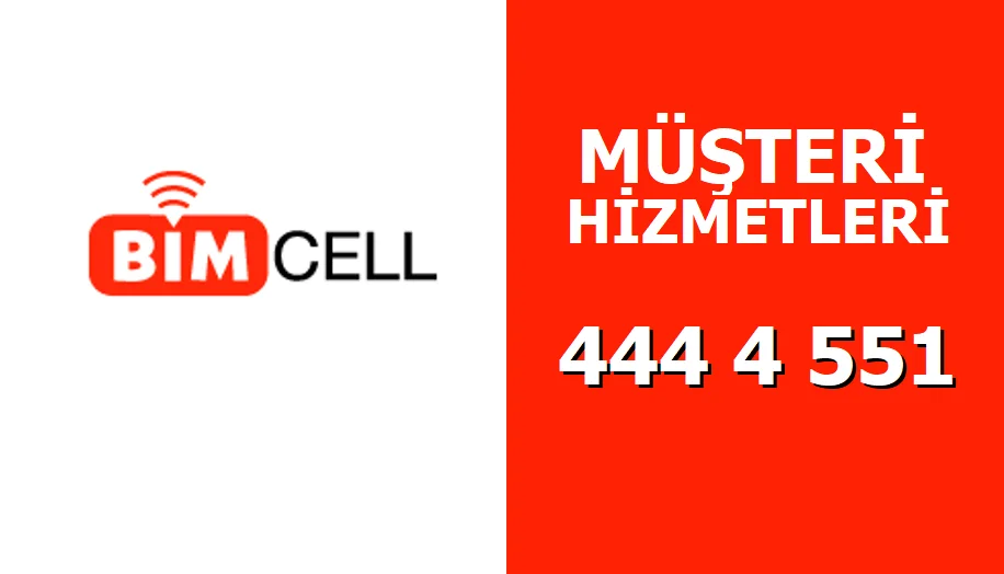Bimcell Müşteri Hizmetleri 444 4 551