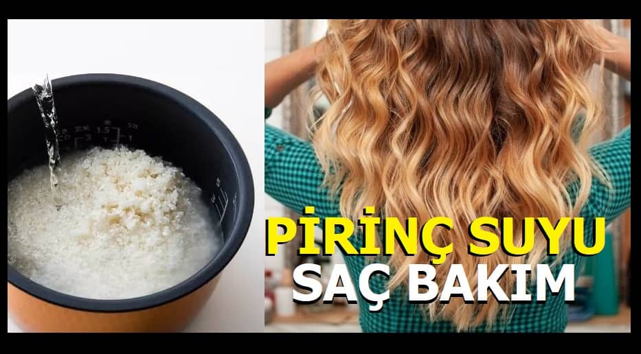 Pirinç suyu saç maskesi nasıl yapılır