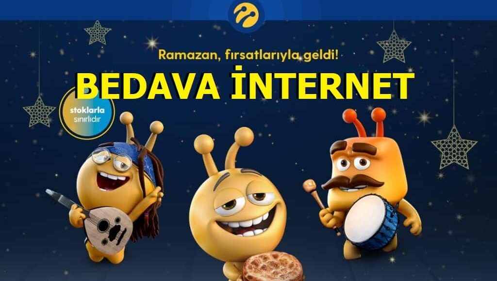 Turkcell Bedava internet