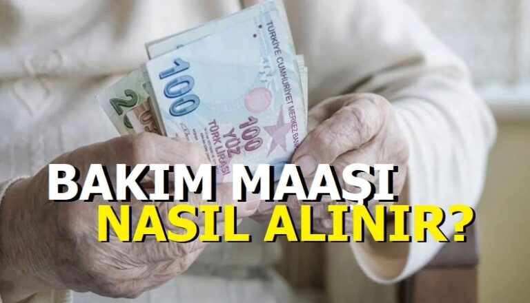 Hasta Bakım Parası Nasıl Alınır Bedava