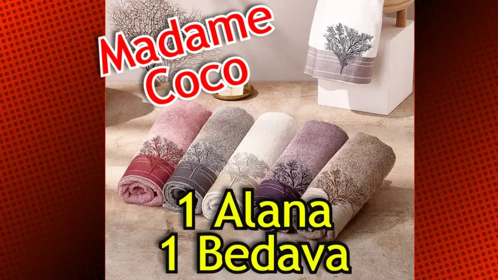 Madame Coco Havlu 1 Alana 1 Bedava