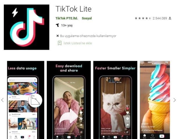 Tiktok Lite Giriş