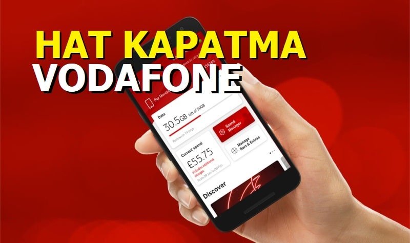 Vodafone Hat Kapatma