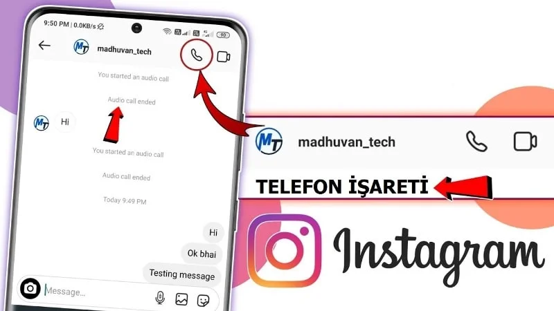 İnstagram Sesli Arama 2021