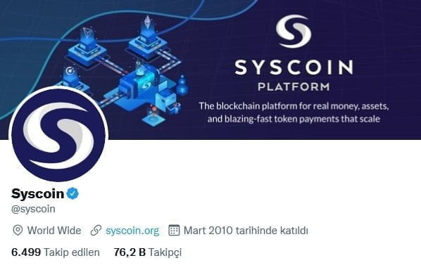 SYS Coin Geleceği 2021 - Syscoin Yorum
