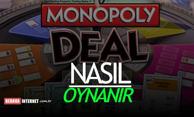 Monopoly deal nasıl oynanır