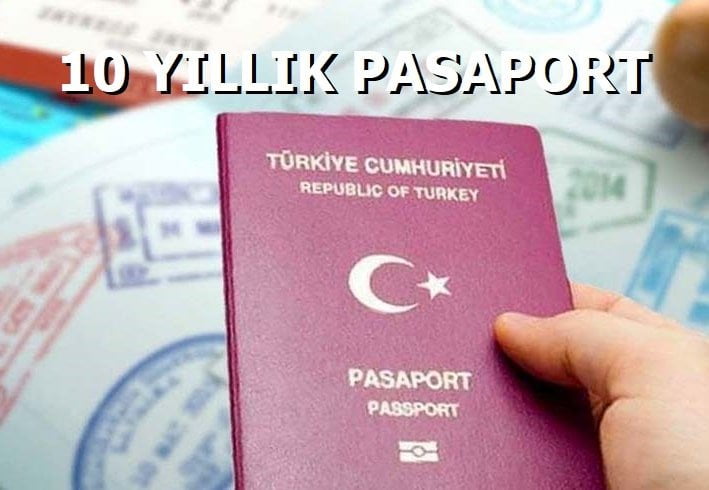 10 yıllık pasaport ücreti 2021