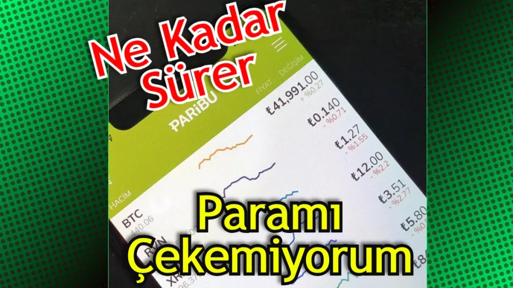 Paribu Para Çekme Süresi