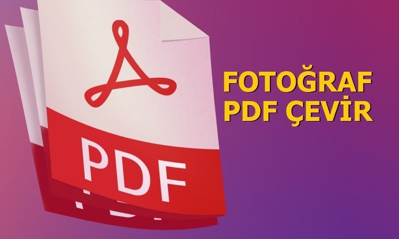 Fotoyu PDF Yapma - Ücretsiz jpg to PDF