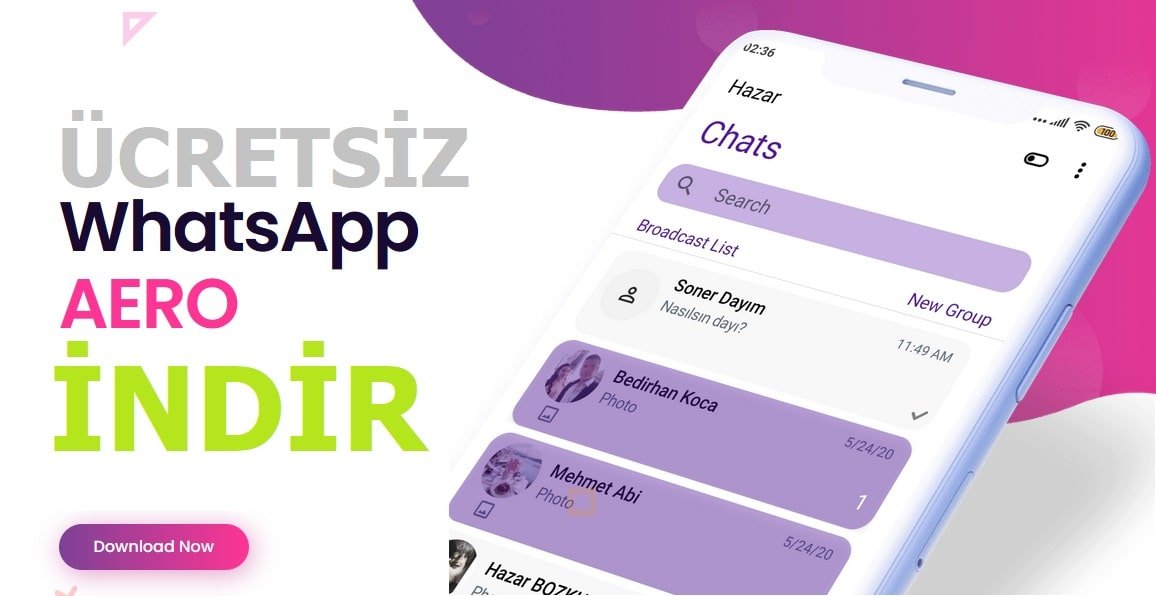 Whatsapp aero nasıl indirilir?