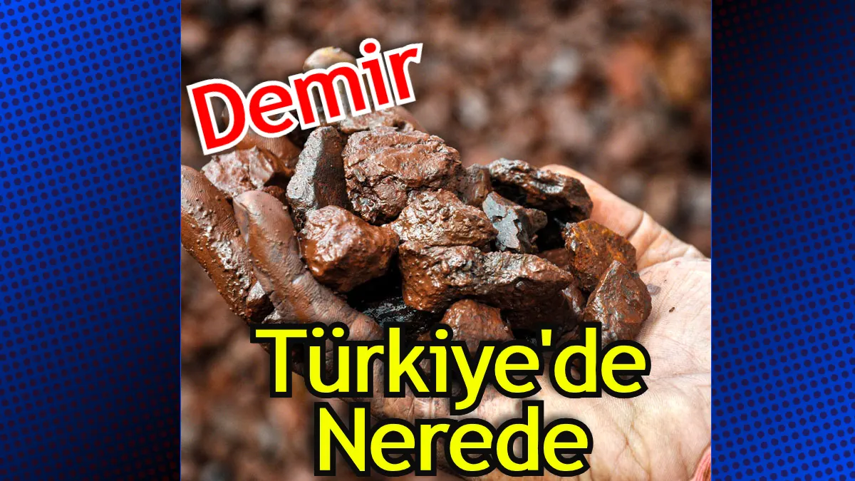 Türkiye'de demir nerede işlenir