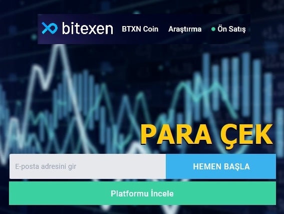 www.bitexen.com Para Çekme