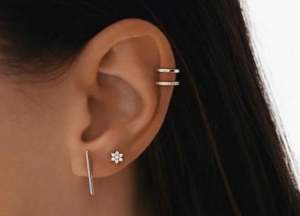 Kulak piercing fiyatları (helix ve kulak lobe)