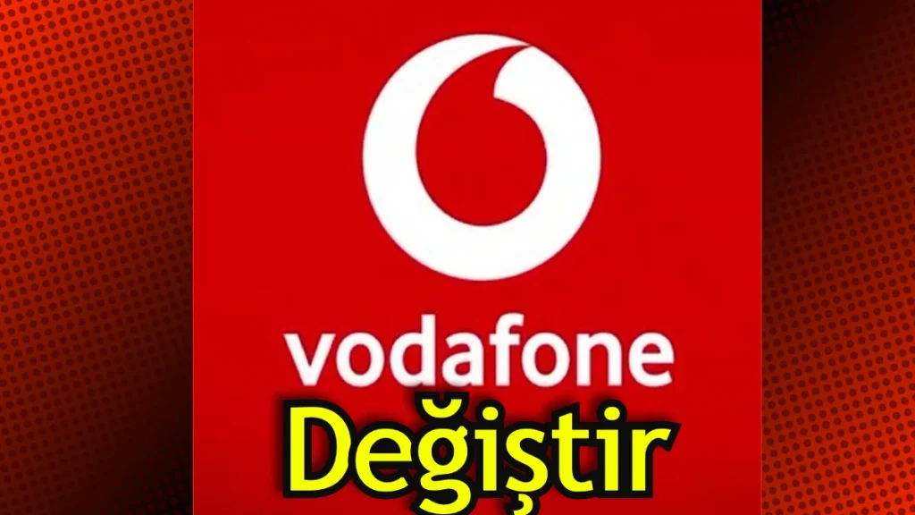 Vodafone Tarife Değiştirme Faturalı