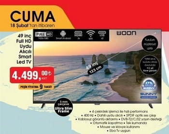 Bim Market TV Fiyatı