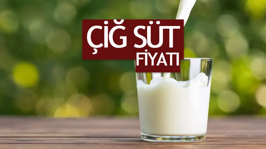 2023 Çiğ Süt Fiyatları