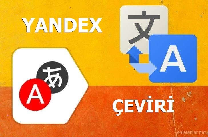 Yandex.çeviri Türkçe ingilizce