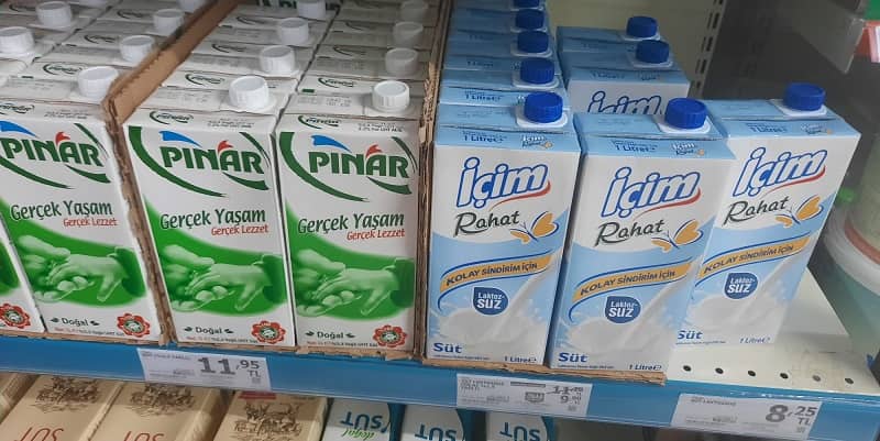 A101 süt fiyatları 2023 (a101 1 litre süt fiyatı)