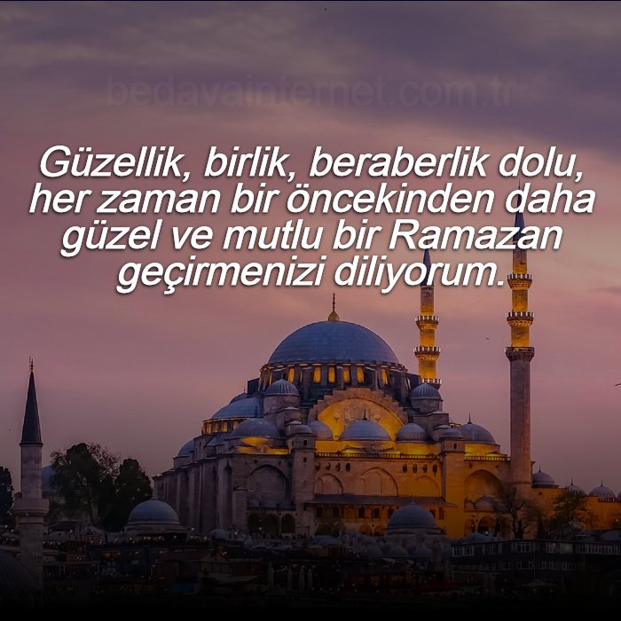 Hoşgeldin ramazan mesajları